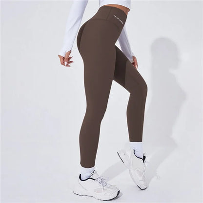 High Waist Yoga Warm Leggins Sports Tights Thermal Woman Running Pants Sexy Butt Lifting Leggings Push Up Panties Gym Fitness - TrendHavenCo