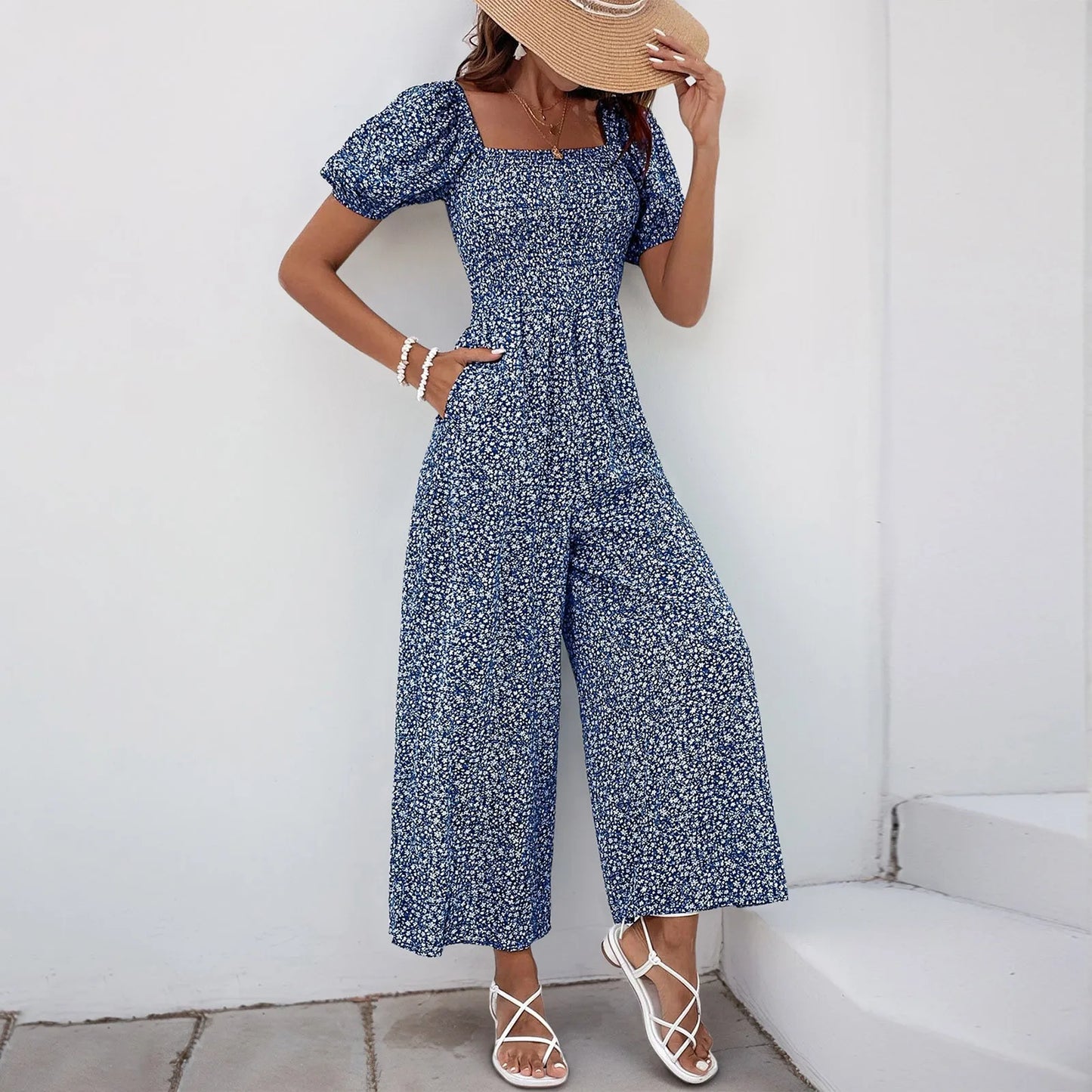 Alondra | Loose Wide Leg Jumpsuits