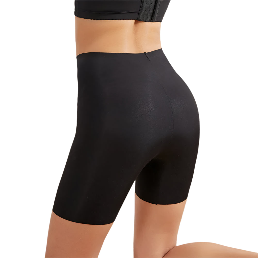 Flarixa Seamless High Waist Women Long Leg Girdle Panty Comfortable Seamless Long Panties Tummy Tight Seamless Shorts Panties - TrendHavenCo