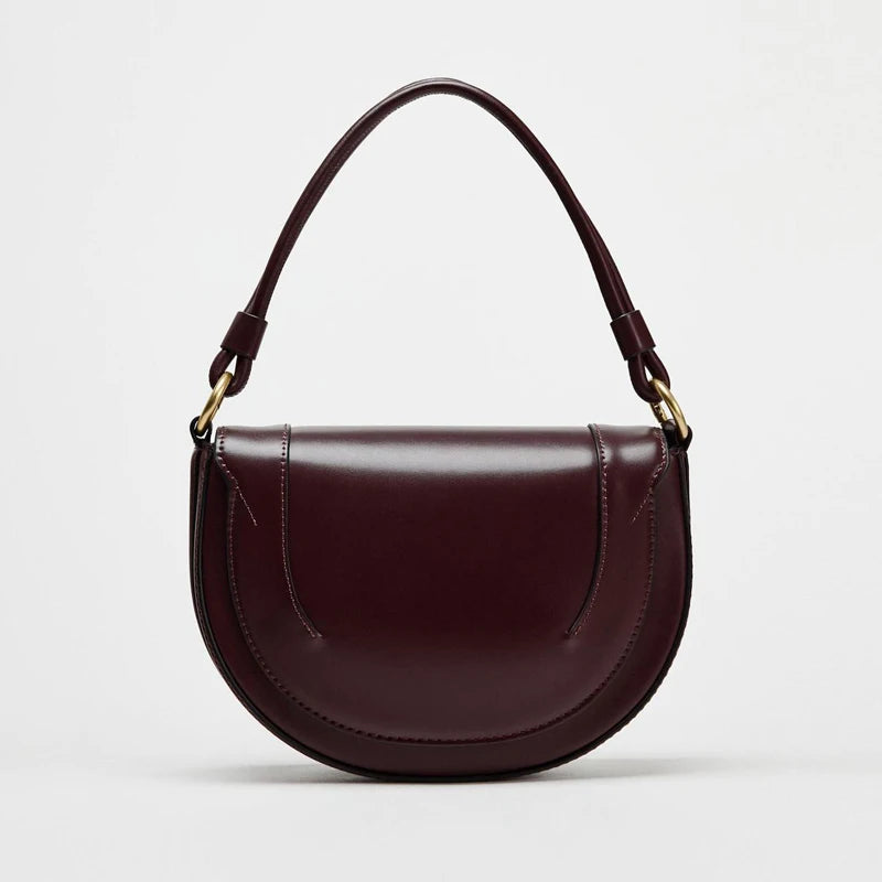 Adeline | Saddle Handbags Flap Shoulder Bag - TrendHavenCo
