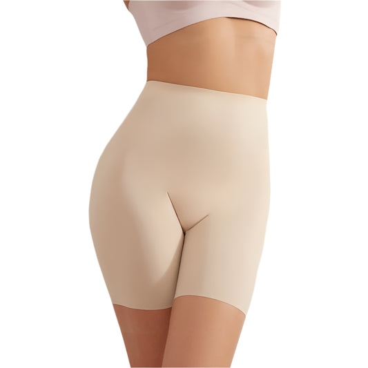Flarixa Seamless High Waist Women Long Leg Girdle Panty Comfortable Seamless Long Panties Tummy Tight Seamless Shorts Panties - TrendHavenCo