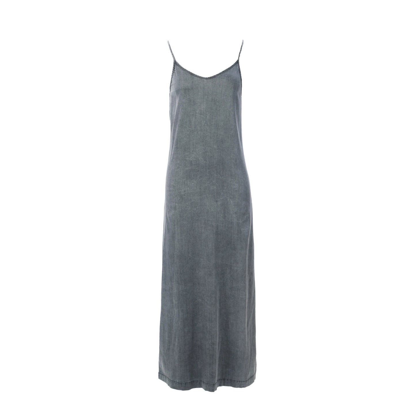 Mckenzie | Lightweight Denim Wrap Blouse & Slip Dress