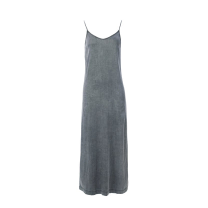 Mckenzie | Lightweight Denim Wrap Blouse & Slip Dress