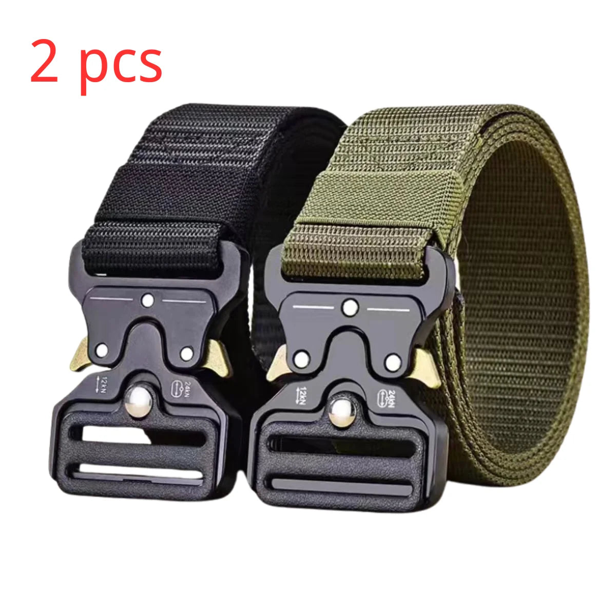 Ray | Plastic Buckle Tactical Belt - TrendHavenCo