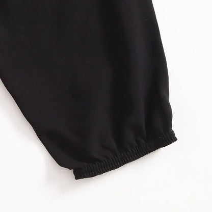 Women Casual Loose Cozy Pants Elastic Pants Feet Harem Pants Sweatpants Pants Summer Beach Pants Elastic Waistband - TrendHavenCo