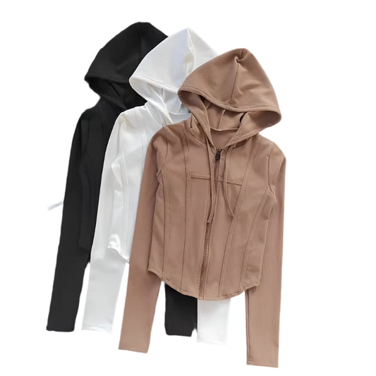 Vivienne | Fitness Coat Hooded Cardigan