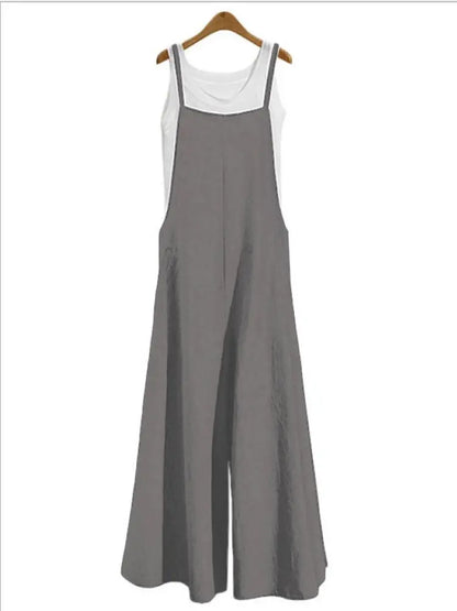 Reina | Summer Sleeveless Jumpsuit