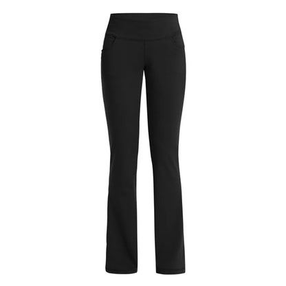 Elegant Women's Pants Palazzo Flared Wide Killer High Waist OL Ladies Career Long Trousers - TrendHavenCo