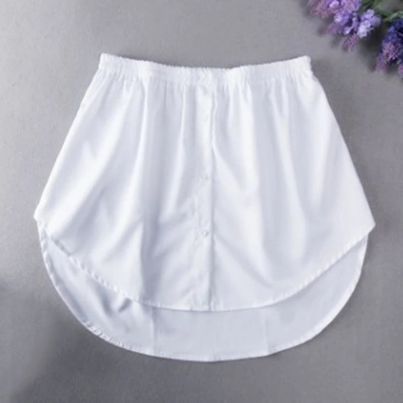 Angelie | Shirt Blouse Extender Lower Sweep Mini Skirt