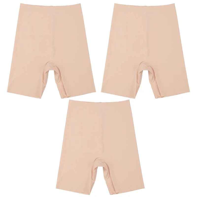 Flarixa Seamless High Waist Women Long Leg Girdle Panty Comfortable Seamless Long Panties Tummy Tight Seamless Shorts Panties - TrendHavenCo