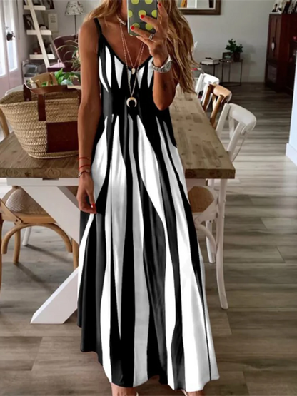 Esme | Sexy Sleeveless Long Dress