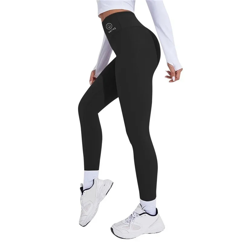 High Waist Yoga Warm Leggins Sports Tights Thermal Woman Running Pants Sexy Butt Lifting Leggings Push Up Panties Gym Fitness - TrendHavenCo