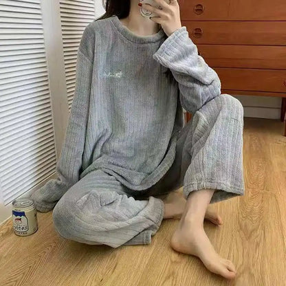Annie | Pajamas Homewear Suit Warm Clothes