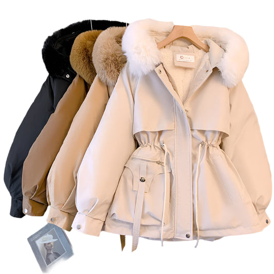 Piper | Fleece Lined Hood Down Jacket Coat