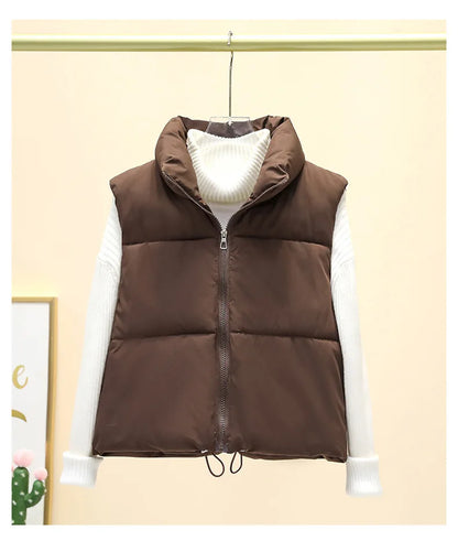 Bailey | Winter Short Down Sleeveless Vest