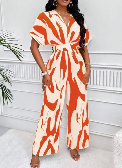 Melanie | High Waist Sexy Short Sleeve Playsuit
