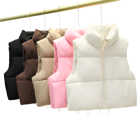 Bailey | Winter Short Down Sleeveless Vest
