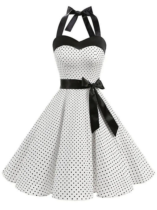 Malani | Summer Sexy Retro Halter Vintage Dress