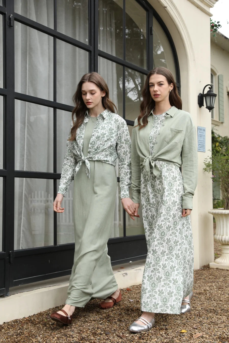 Rylie | linen shirt + dress collection outfit