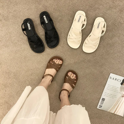 Anahi | Women Sandals Classics Ankle Strap Flat Shoes