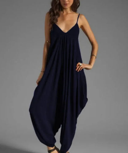 Edith | Sexy V-Neck Sleeveless Jumpsuits