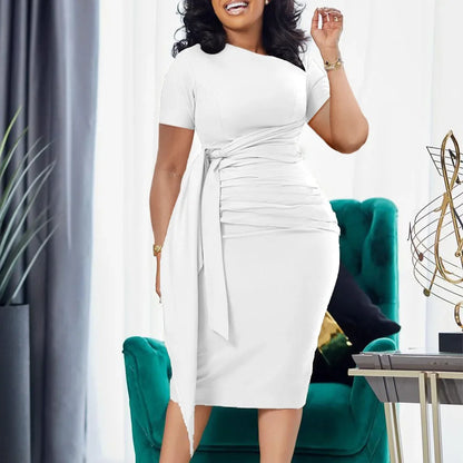 Delaney | Sexy Bodycon Round Neck Sleeveless Dress