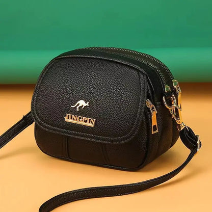 Ruby | Soft Leather Handbag Crossbody Bag - TrendHavenCo