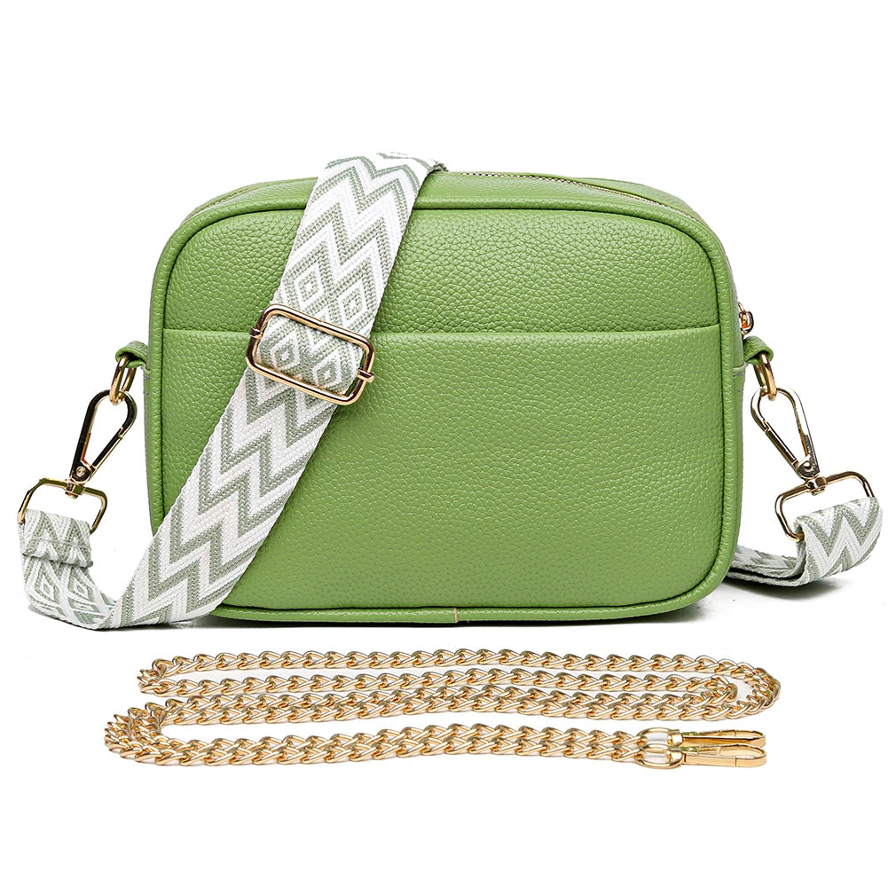 Nora | Classic Chain Crossbody Bag - TrendHavenCo