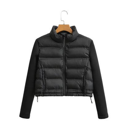 Oaklynn | Versatile Splicing Short Cotton Jacket