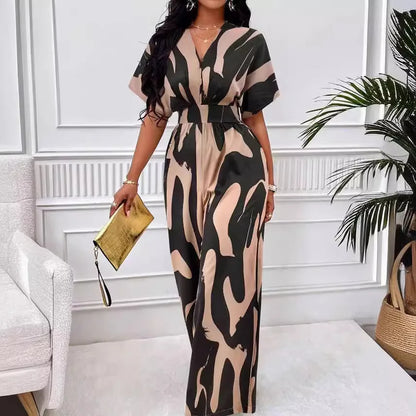 Melanie | High Waist Sexy Short Sleeve Playsuit