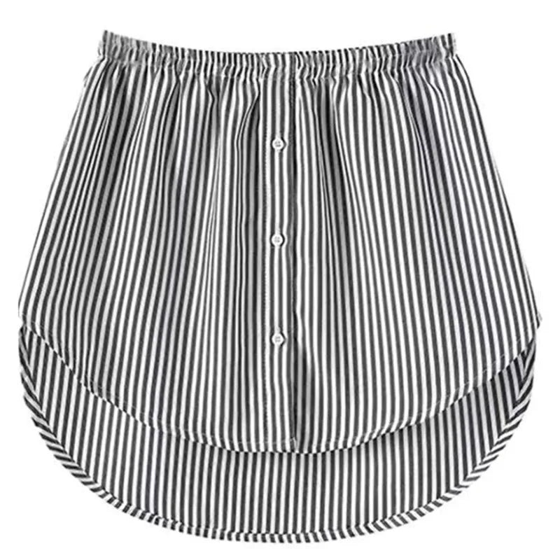 Angelie | Shirt Blouse Extender Lower Sweep Mini Skirt