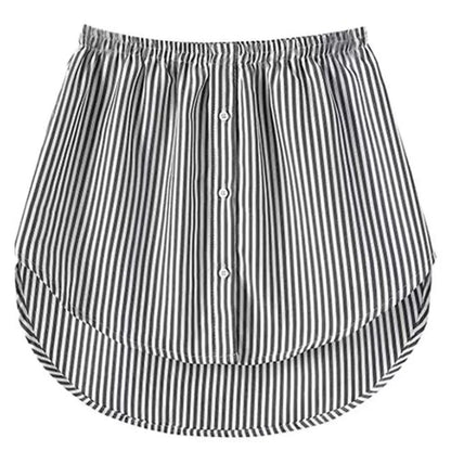 Angelie | Shirt Blouse Extender Lower Sweep Mini Skirt