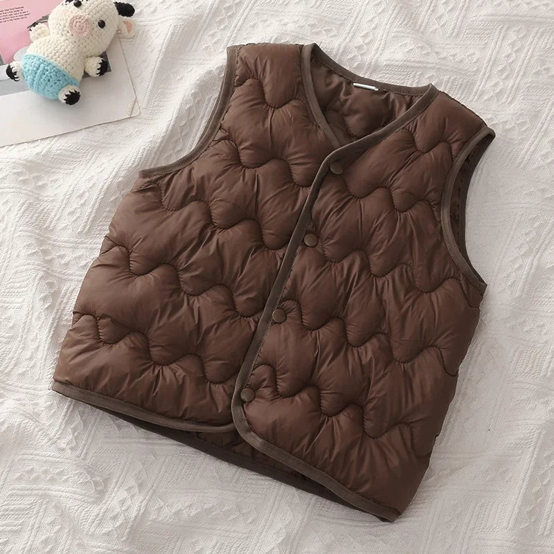 Andrea | Kids Warm Vest Thicken Waistcoat