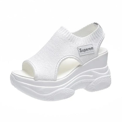 Daleyza | Knitting Mesh Breathable Wedge Platform