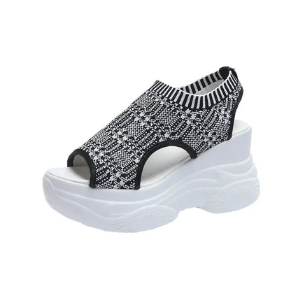 Daleyza | Knitting Mesh Breathable Wedge Platform