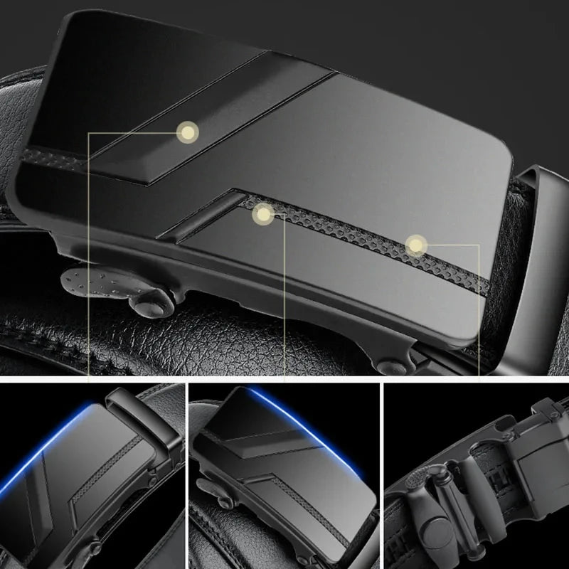 Anthony | Men's High-Quality Buckle Belt - TrendHavenCo
