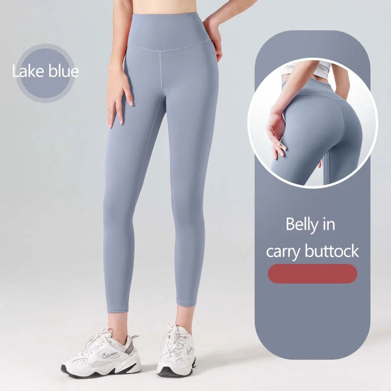 plus size Seamless Yoga Pants High Waist Gym Leggings Sport Women Fitness Female Legging Tummy Control Running Tights Sexy Girl - TrendHavenCo