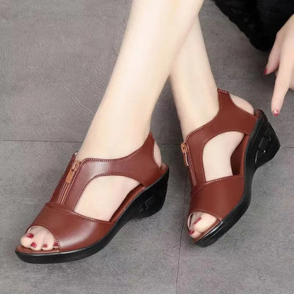 Saige | Wedge Roman Breathable Sandals