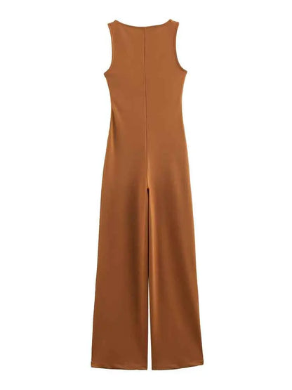 Emerie | Simple and Comfortable Long Jumpsuit