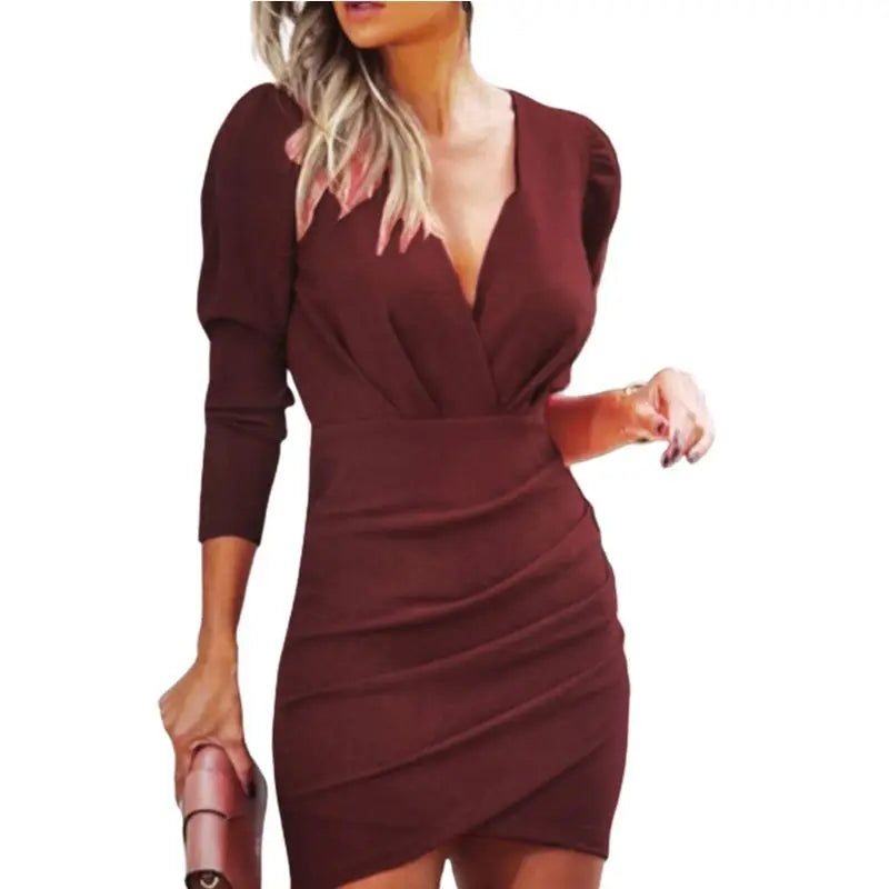 Norah | Sexy Mini Slim Dress