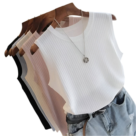 Cali | O-neck Knitted Blouse Shirt