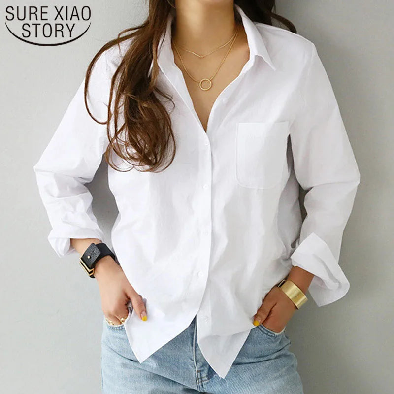 Alaya | Cotton Blouse Tops Casual