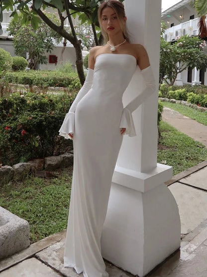 Adriana | Elegant Evening Off Shoulder Dress