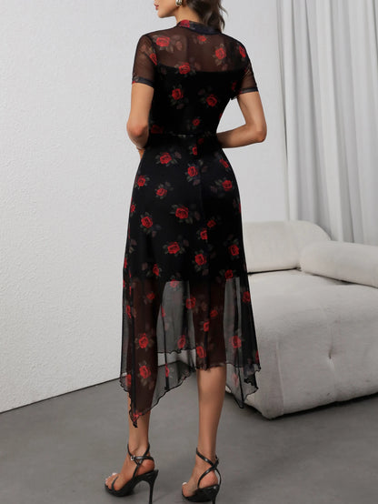 Aurelia | Short Sleeve Mid Dress