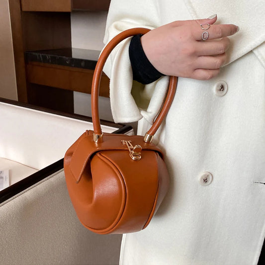 Autumn | Round Ball Handbag Mini Shoulder Bags - TrendHavenCo