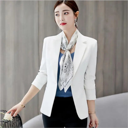 Veronica | Long Sleeve Blazers Pockets Jackets Coat
