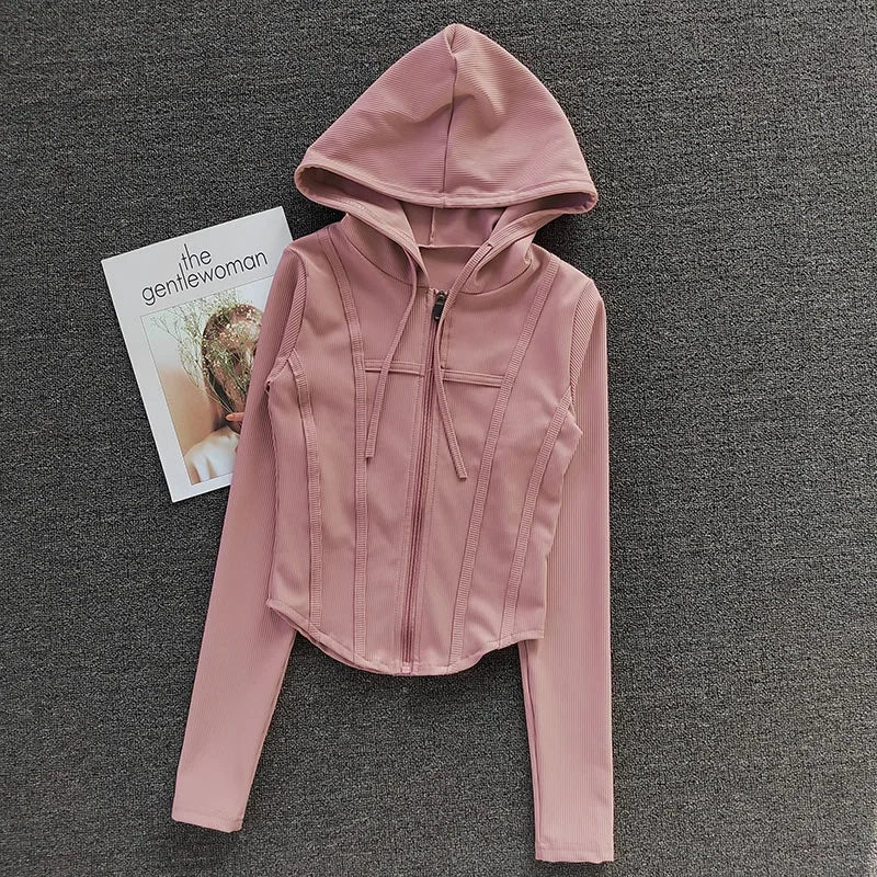 Vivienne | Fitness Coat Hooded Cardigan