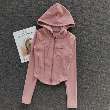 Vivienne | Fitness Coat Hooded Cardigan