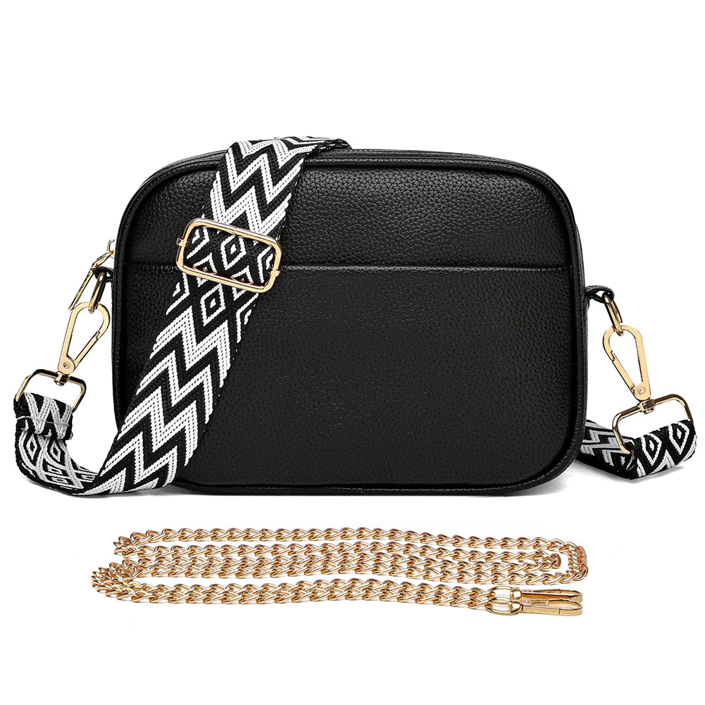 Nora | Classic Chain Crossbody Bag - TrendHavenCo