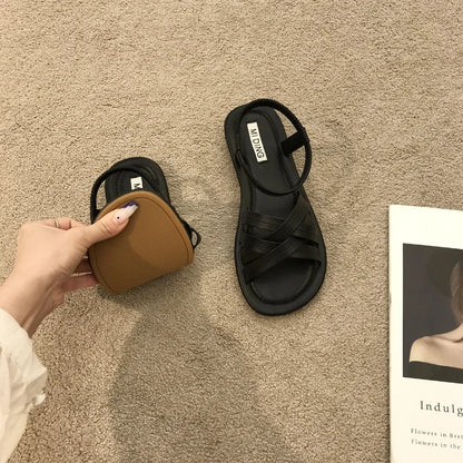 Anahi | Women Sandals Classics Ankle Strap Flat Shoes